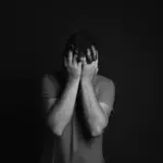 A man in despair