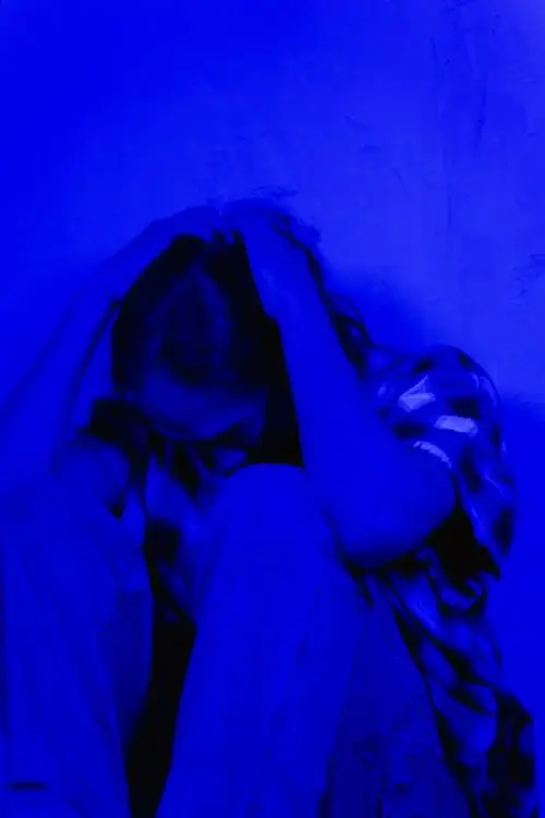 A depressed man